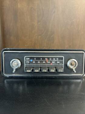7639670 Blaupunkt 015028 Vintage Frankfurt Stereo Am Fm Radio Rare Germany