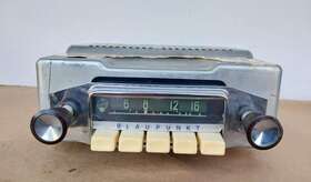 31401 Blaupunkt Vintage Rare Export Super Radio # 1960s Porsche 356 Germany