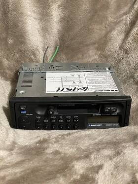 7647411510 Blaupunkt Vintage Nassau Cr127 Original Car Radio Mercedes-benz Bmw Volvo