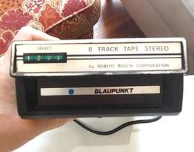 230018 Blaupunkt 9404 Vintage Late 60s Early 70s 8 Track Player Out Of A Porsche 911