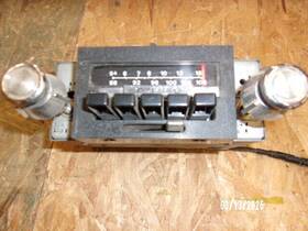 190-mpx Boman 1973/79 Ford Truck Am/fm Stereo Radio Oem Installed Used Not-tested