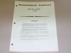 Bookrrsms3 Old Parts Source Shop Service Manual Supplement Bentley New