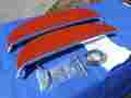 C1069 New 1968 Chevrolet Chevy Impala Belair Caprice Accesssory Fender Skirts Mldg