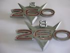 C208-16c144b Ford Fairlane Falcon Fender Emblem Badges