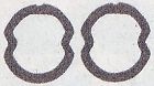 Ca255 Repops Automotive Reproductions Chevrolet Hood Bezel Scoops Gaskets Pair For