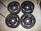 3968773 Caps Center Nos 15x6 Corvette Wheels 67 Rally Chevy 4 Set
