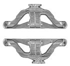 Qp1000c Cast Ceramic Blockhugger Headers Sanderson Qp1000 Small Coated Block Chevy