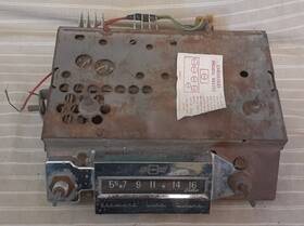 Chevrolet 7280237 Vintage 1962 Gm Oem 985332 Chevy Am Radio Straight Line Tuning Delco