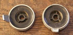 3980197 Chevy Two Vintage Radio Dials Plastic Possibly For Early 70s