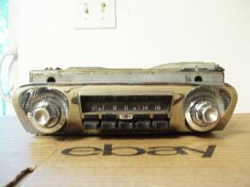 Chevy Delco 987891 59 60 1959 1960 Push Button Radio Good Working