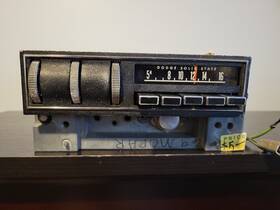 2884128 Chrysler 1969 69 Dodge Mopar Radio Stereo Newport 300 New Yorker Am Pushbutton