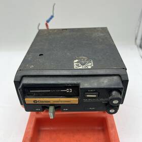 Pe-829a Clarion Am/fm Stereo Cassette Tape Player Vintage Car Radio Untested