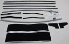Convertible 15pcs Ford Mustang Kit 66 64 1 Felt Deluxe 2 Coupe 65