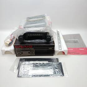 Craig T504 Vintage Car Radio With Cassette Deck Nos In Original Box Instructions