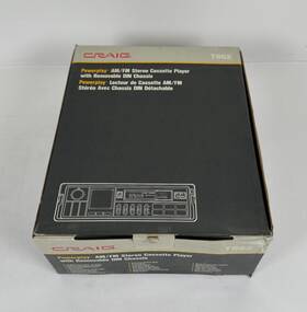 T862 Craig New 1986 Cassette Am/fm Stereo Car Radio