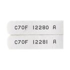 Csw195e7 Mustangs Unlimited Spark Plug Wire Id Tag Pair Mustang