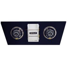 Custom Autosound Bsd-chl-68/2 Backseat Driver Dual 8 Inch Subwoofer Kit Chevy Chevelle 1968-1972
