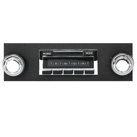 Custom Autosound Cam-cal-sbr2 Slidebar Radio With Bluetooth Chevy Camaro 1969-1977