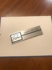 Custom Made Buick Riviera Dash Plaque Built For Individual