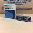 D0az-6204460-a Ford Ltd Nos Oem Instrument Panel Name Plate Emblem Ornament