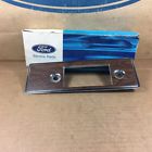 D1az-18842-a Ford Custom Galaxie Ltd Nos Oem Woodgrain Radio Bezel