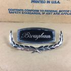 D1az-65517a20-b Ford Galaxie Ltd Brougham Nos Roof Outside Emblem Wreath