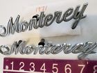 D1my-8a223-b Ford Mercury Monterey Emblems Pair