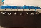 D1zz-6540282-a B C D E F G Ford Mustang New Old Stock Decklid Emblems