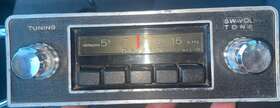 Tm-401 Datsun Hitachi Car Radio Model Untested Parts Sold As Is