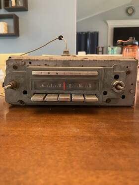 Delco 5738045 1965 1966 Pontiac Am Oem Tested Radio Bonneville Grand Prix