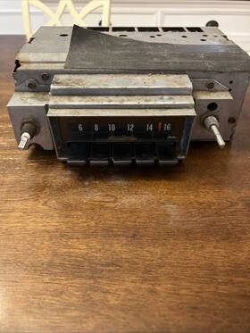 Delco 63347 1967 1968 Chevrolet Impala Biscayne Belair Am Radio Tested Working