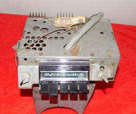 Delco 7280203 1961 1962 Bel Air Impala Am Push Button Radio Model Parts Restore
