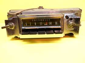 45pdd-0838 Delco #986545 #45pdd-0838 #7294300 Chevrolet 1966 Impala Factory Am Radio Model Chevy Chevelle Nova