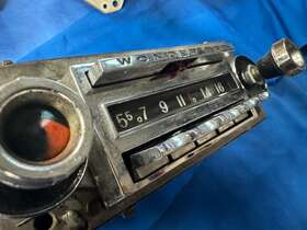 987730 Delco Original Gm Corvette Wonder Bar Am Radio 1958-1960