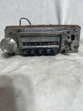980464 Delco Buick Vintage 1963 Am All Transistor Radio Oem 63 Special Lesabre