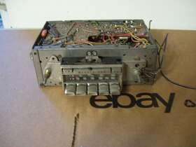 3w-15643 Delco - Oldsmobile 69 1969 Am Fm Wonder Bar Parts Radio Model 93bfw2