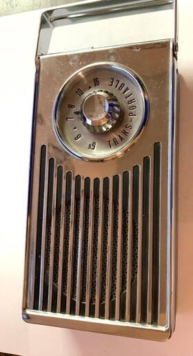 989172 Delco Radio Div 1959 Oldsmobile Dynamic Super 88 98 Accessory Inch Trans-portable Oem