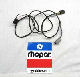 3513099 Dodge Plymouth 1971 72 73 74 Charger Road Runner Satellite Am Fm Radio Middle Harness Original