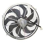 Fan-1582199 Zirgo Chrome Cfm Electric Radiator Fan Street Rod