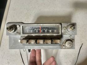 Fomoco 4tpe 1964 Mercury Comet Am Radio Untested