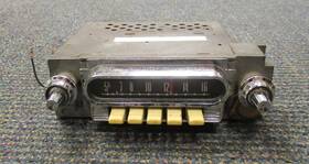 2tme Ford 1962-63 Mercury Comet Original/used In-dash Am Push Button Radio