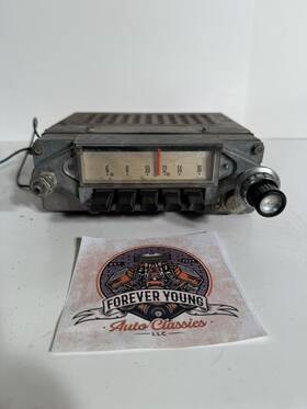 4tbo-165707 Ford Original Working 1964 Fairlane Radio 4tbo Vintage Oem