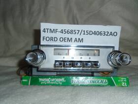 Ford 4tmf-456857 1963 1964 Am Radio Oem P/n 1963-64