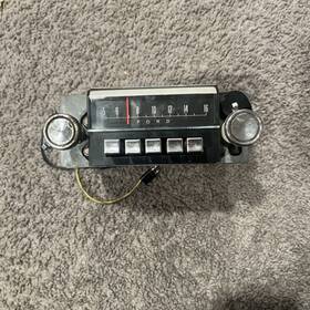 7tpz-269613 Ford 1967 Mustang Shelby Am Radio Original Philco 7tpz 67 With Knobs - Untested