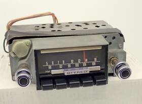 9fbz Ford Oem 1969 Mustang Am Fm Stereo Radio Cougar Working Test Vid Real Deal