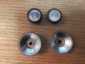 Ford C8ta-18a932-a 1968 1969 1970 1971 1972 Truck Pick Up Radio Knobs Knob Set Original