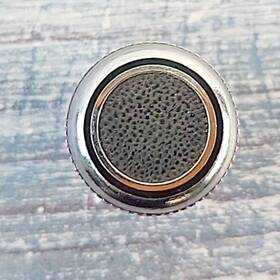 Ford C9sa18817b 1969-1970 Thunderbird Front Silver Black Radio Knob 1.125 In Od