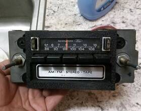 D7af-19a168 Ford 74-81 Aeronutronic Am/fm Stereo 8-track Tape Player-d7af-19a168 - Untested