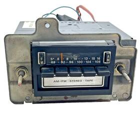 Ford D8mf-19a168-ab 70s Mercury Lincoln Am/fm Stereo Radio 8-track Player #d8mf-19a168-ab