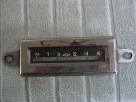 7265217 General Motors 1955 1956 Chevy 150 210 Bel-air Nomad Original Am Radio Chrome Bezel